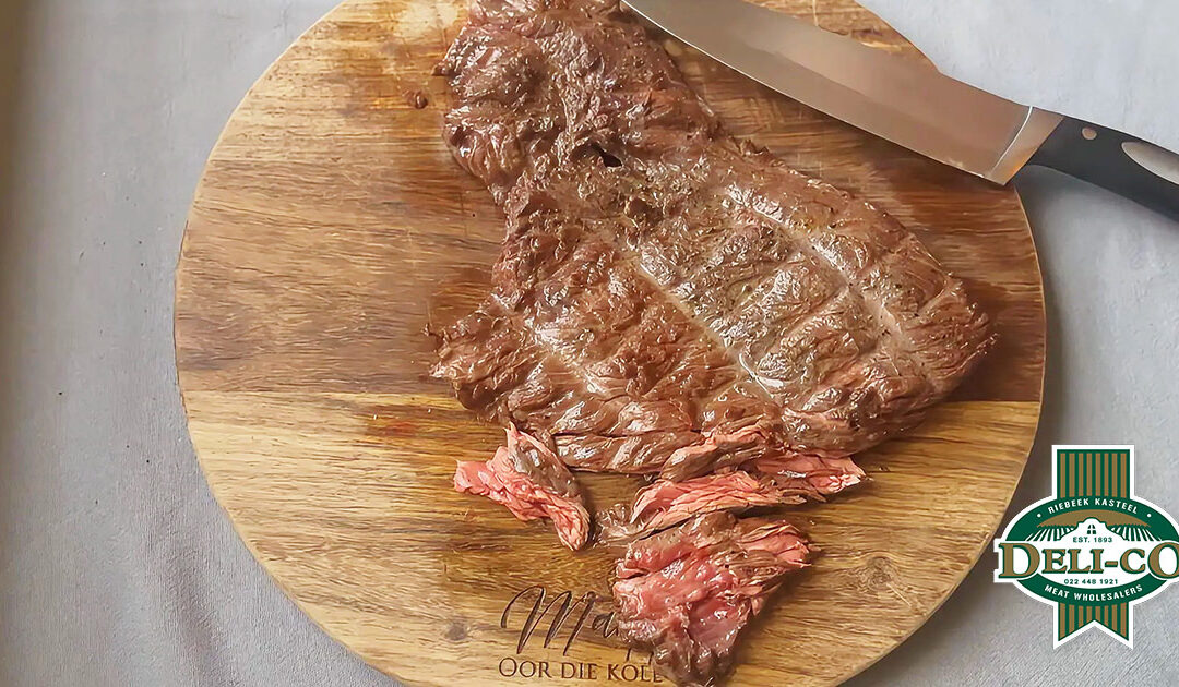Naweekspyskaart: Bokke Braaiplank met Delico – Flank steak (bees lieslap)