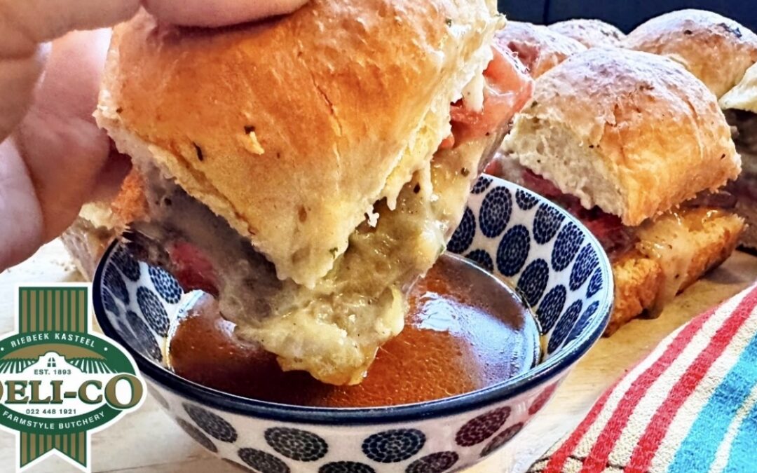 Naweekspyskaart met Deli-co: Steak sliders met ‘n doopsous
