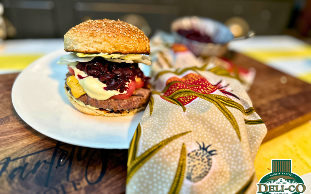 Naweekspyskaart met Deli-co: Burgers met beetrelish en tuisgemaakte aïoli