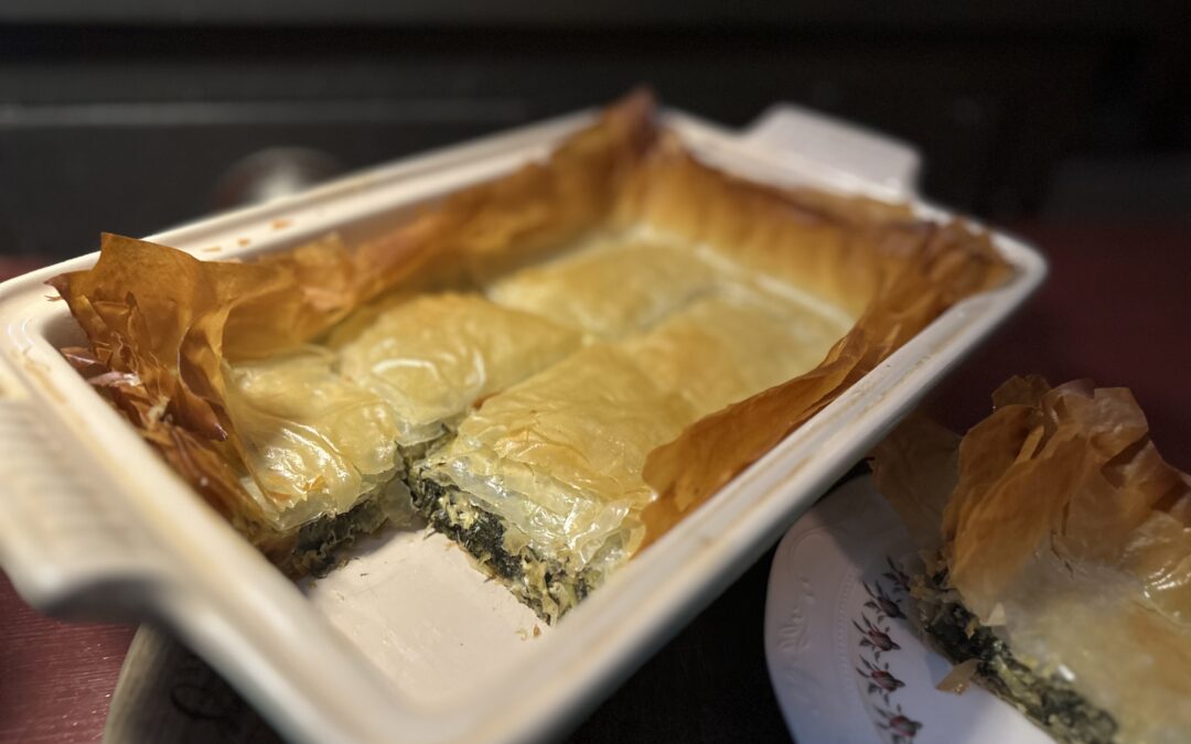 Naweekspyskaart: Spanakopita